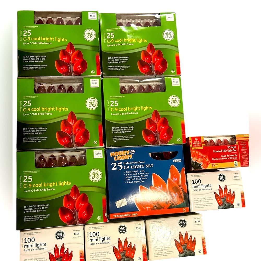 Christmas Lights (11 boxes total)